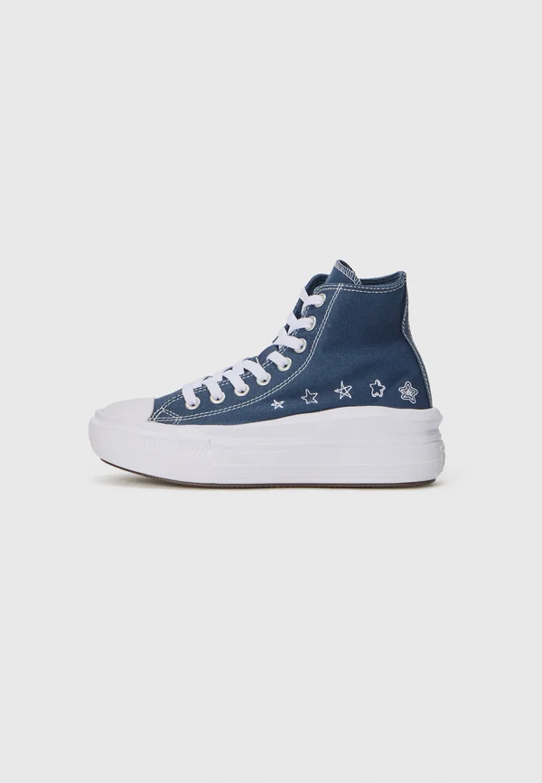 CHUCK TAYLOR ALL STAR MOVE UNISEX - High-top trainers - navy/white
