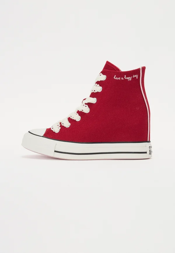 CHUCK TAYLOR ALL STAR WEDGE - High-top trainers - days ahead/vintage white/summit pink