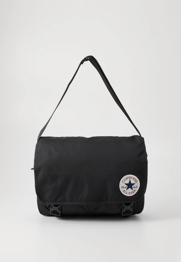 CHUCK TAYLOR MESSENGER BAG UNISEX - Cross body bag - black