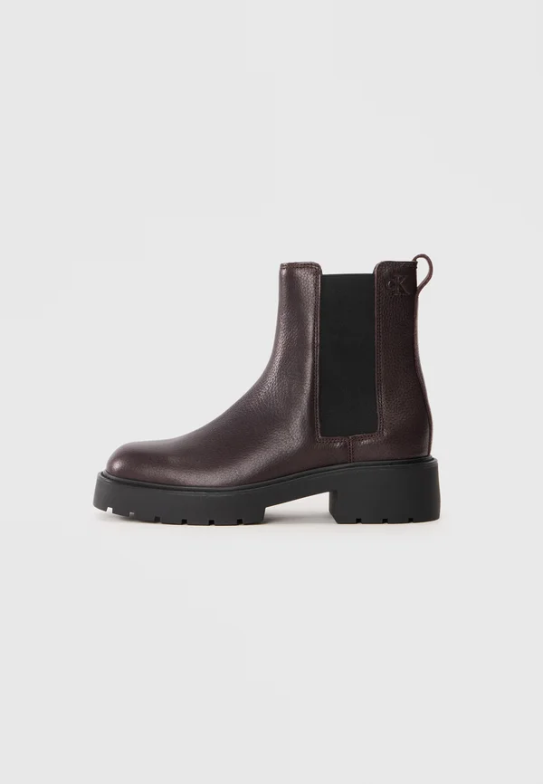 CHUNKY CHELSEA BOOT - Platform ankle boots - fudge