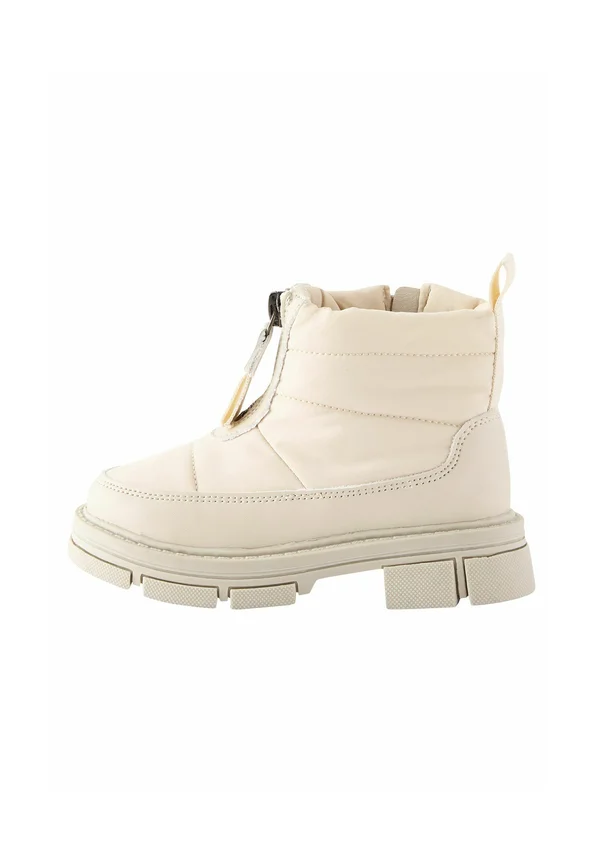 CHUNKY QUILTED ZIP FRONT  - REGULAR FIT - Winter boots - neutral white