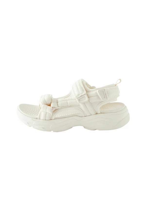 CHUNKY TREKKER PADDED REGULAR FIT - Walking sandals - white