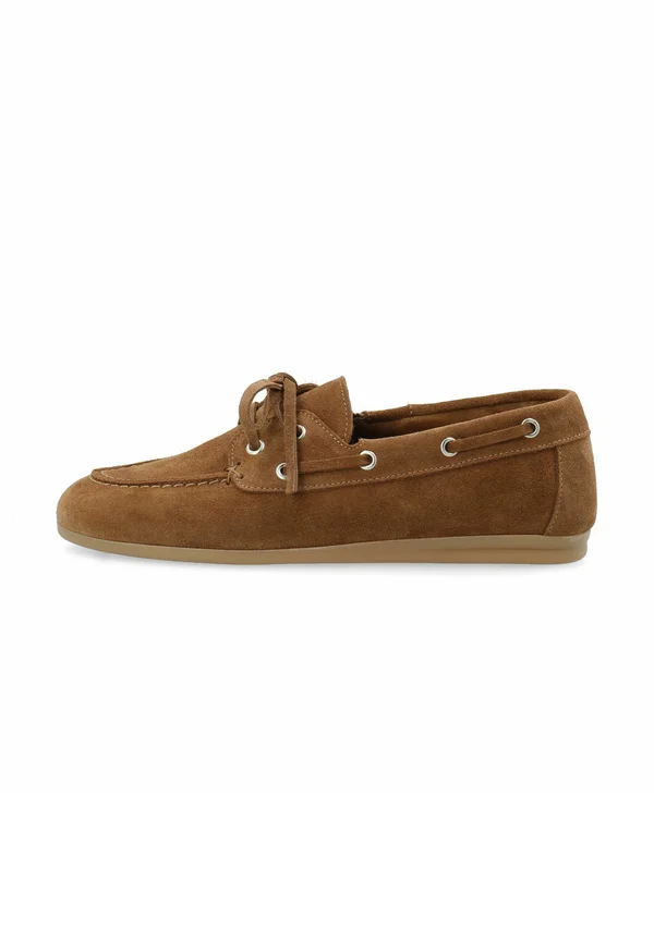 CILLE - Boat shoes - tan