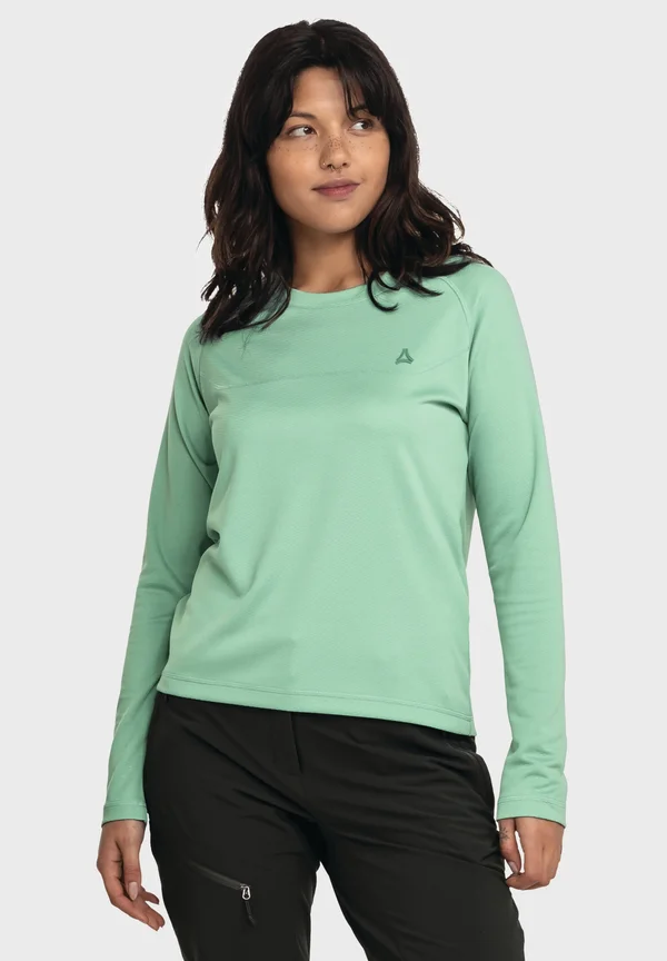 CIRC LONGSLEEVE STYLE MUE - Long sleeved top - grün