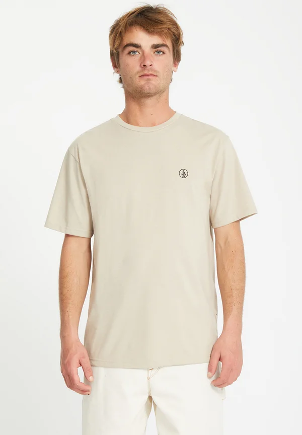 CIRCLE BLANKS - Basic T-shirt - light khaki