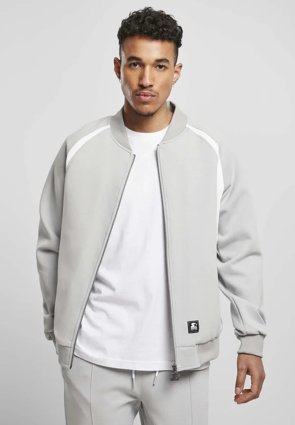 CIRCLE - Bomber Jacket - lightasphalt