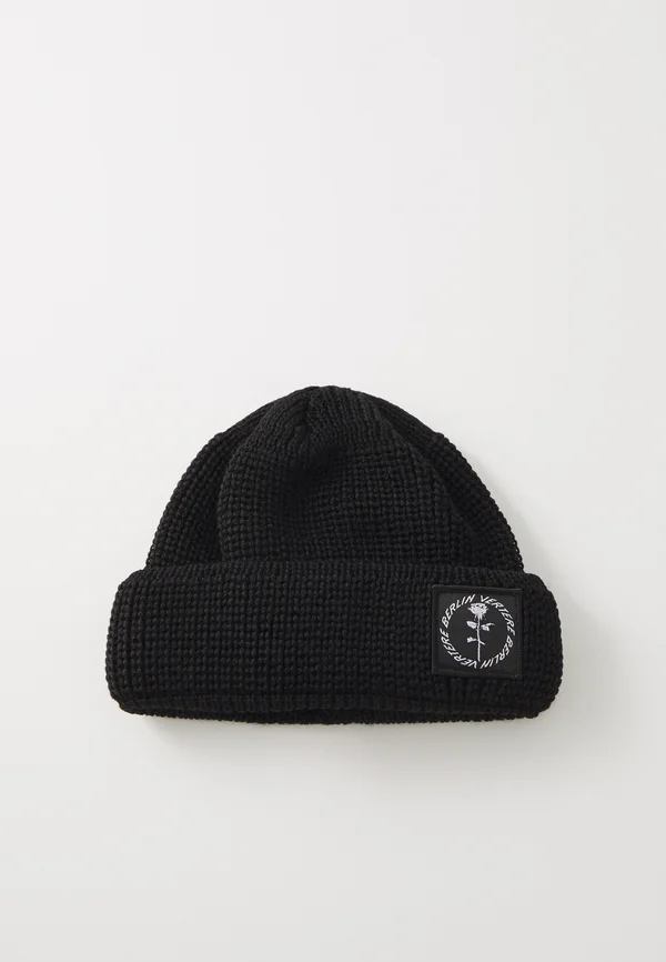 CIRCLE LOGO BEANIE UNISEX - Beanie - black