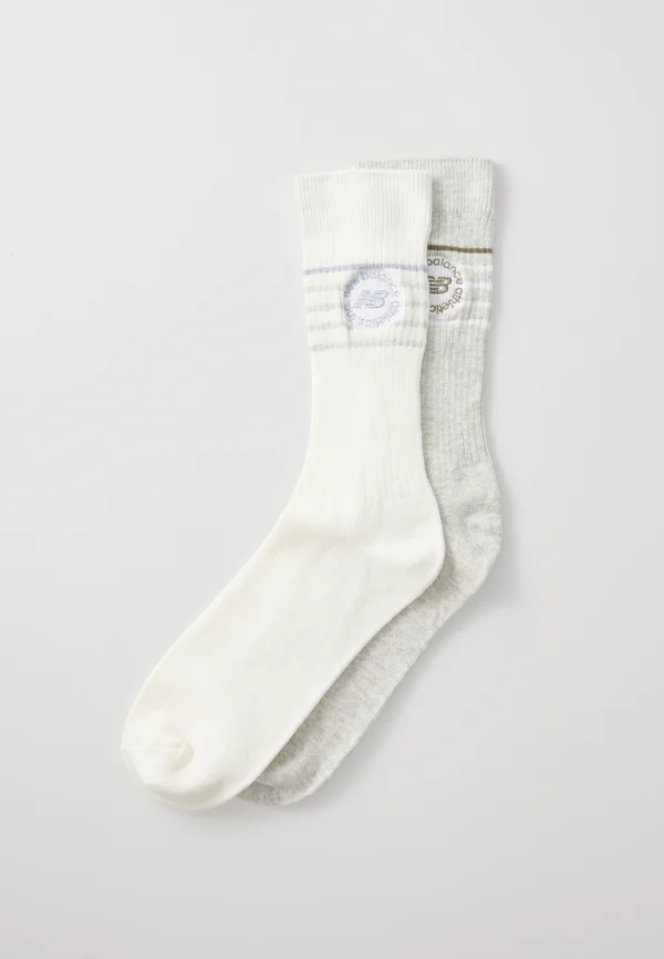 CIRCULAR LOGO MIDCALF SOCKS UNISEX 2 PACK - Socks - multi