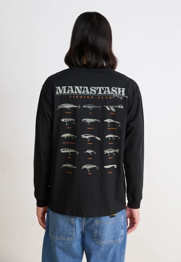CITEE TEE LURE - Long sleeved top - black