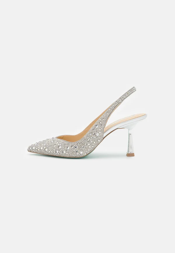 CLARK - Classic heels - silver