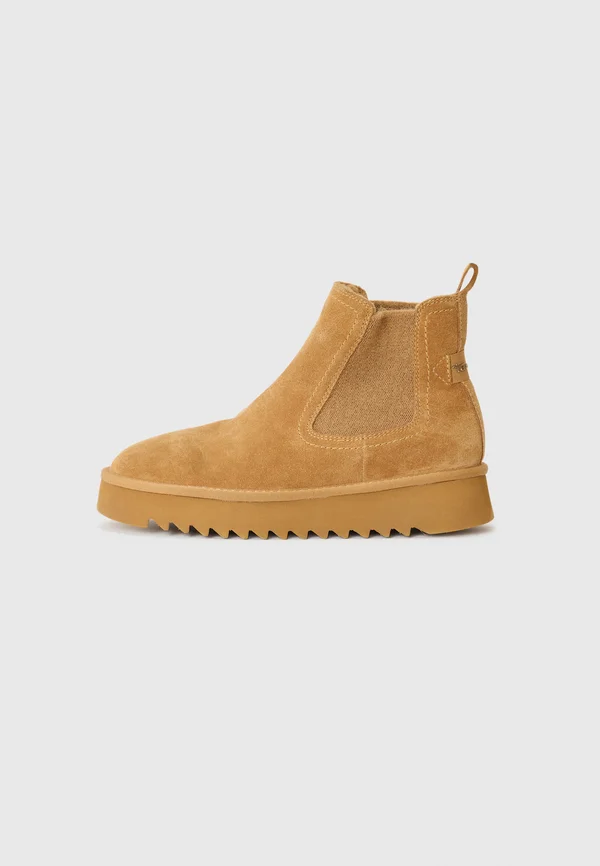 Classic ankle boots - camel