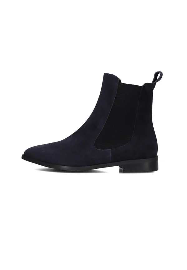 Classic ankle boots - camoscio navy blu