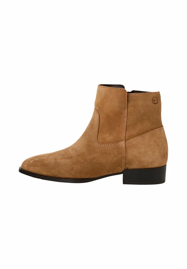 Classic ankle boots - cognac