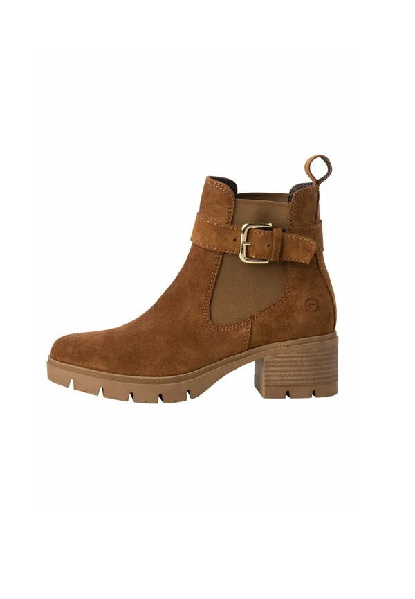 Classic ankle boots - cognac