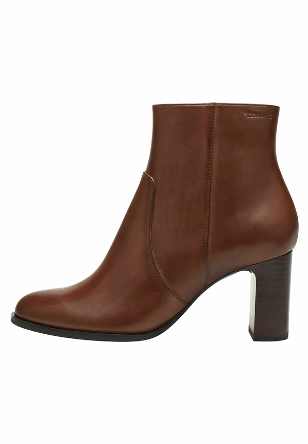 Classic ankle boots - cognac