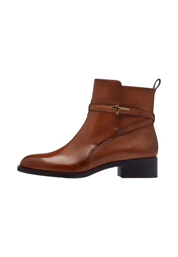 Classic ankle boots - cognac