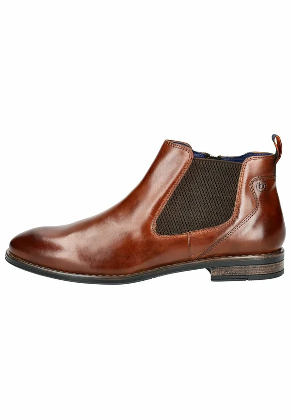 Classic ankle boots - cognac
