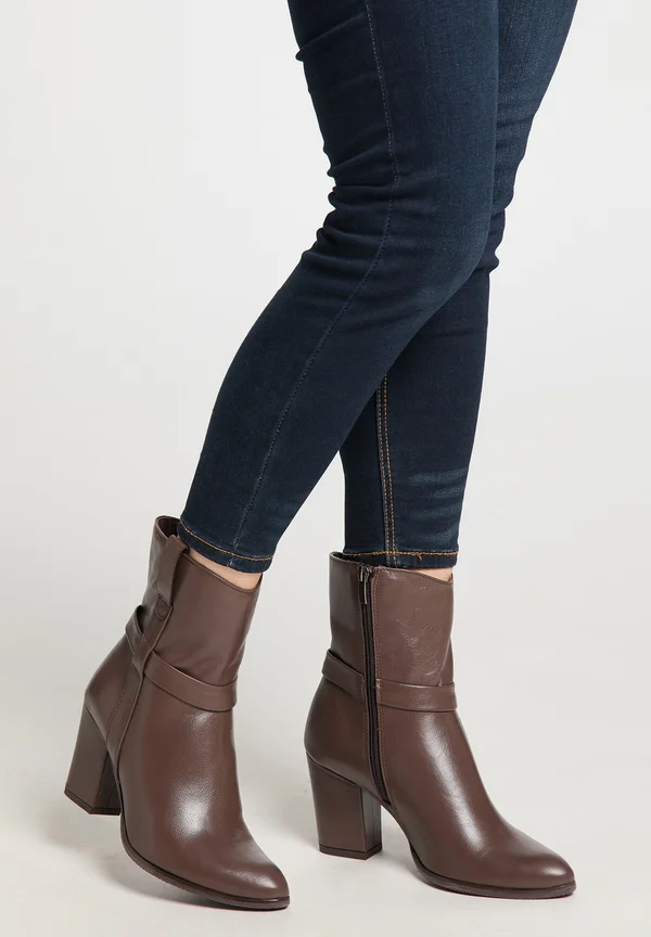 Classic ankle boots - espresso