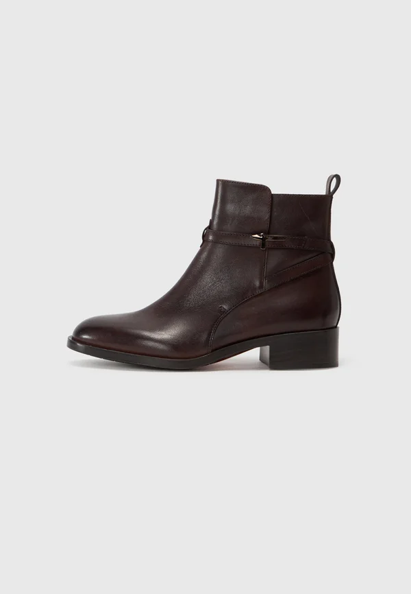 Classic ankle boots - mahogany