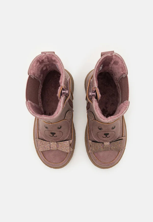 Classic ankle boots - mauve