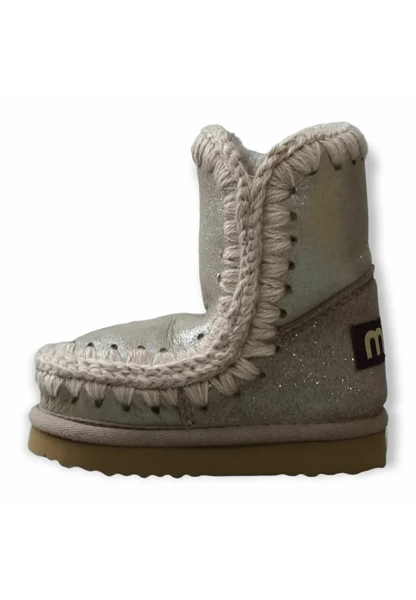 Classic ankle boots - metallic grey