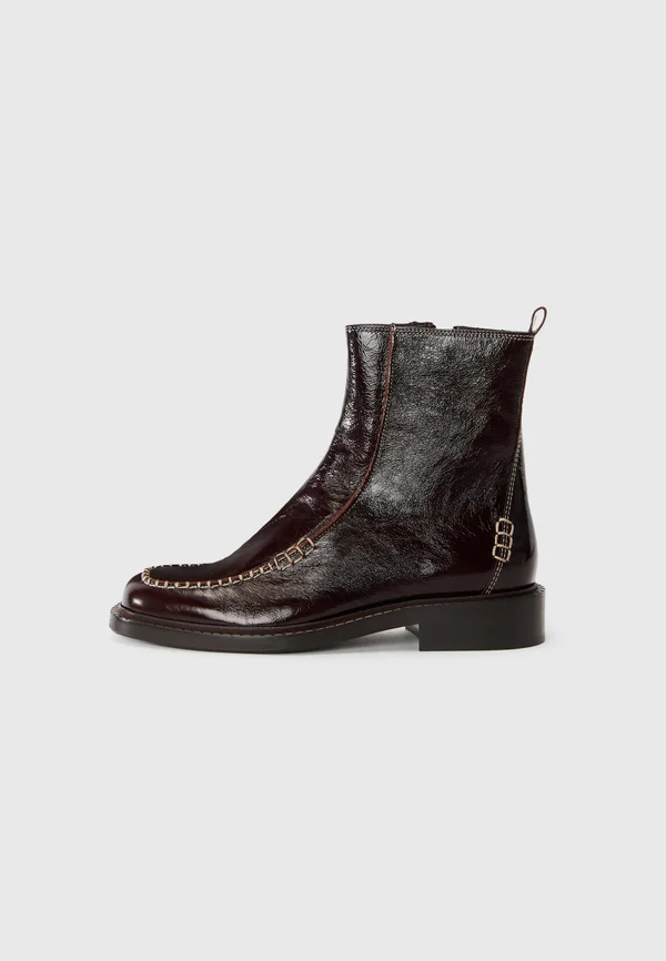 Classic ankle boots - mogano