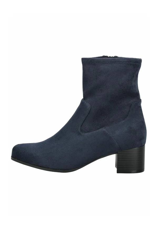 Classic ankle boots - navy stretch