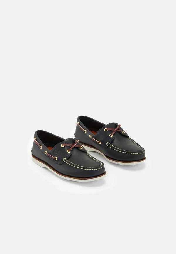 CLASSIC BOAT 2 EYE - Boat shoes - blue