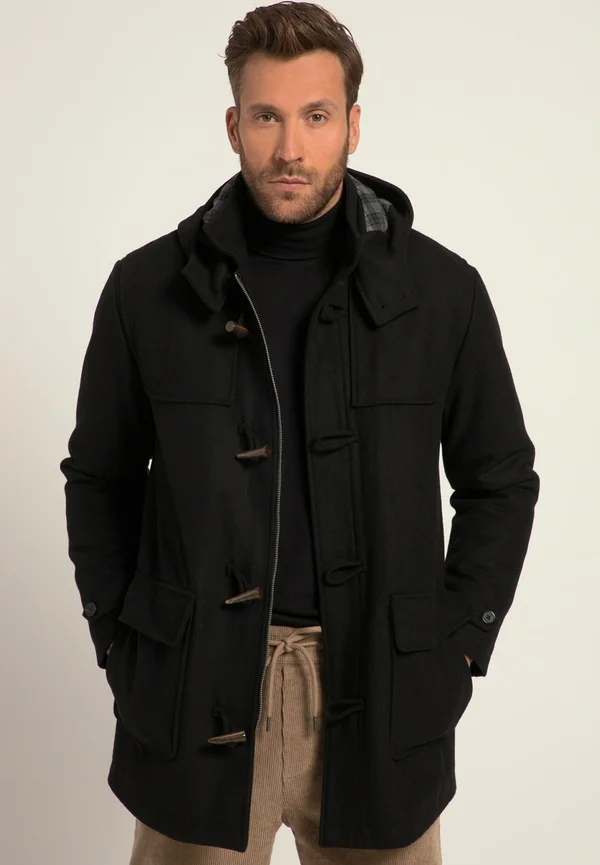 Classic coat - black