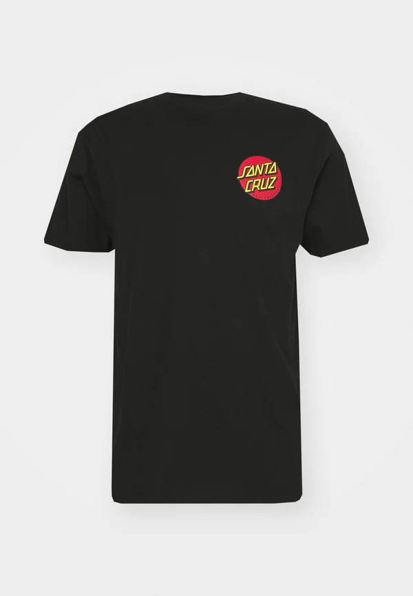 CLASSIC DOT CHEST UNISEX - Print T-shirt - black