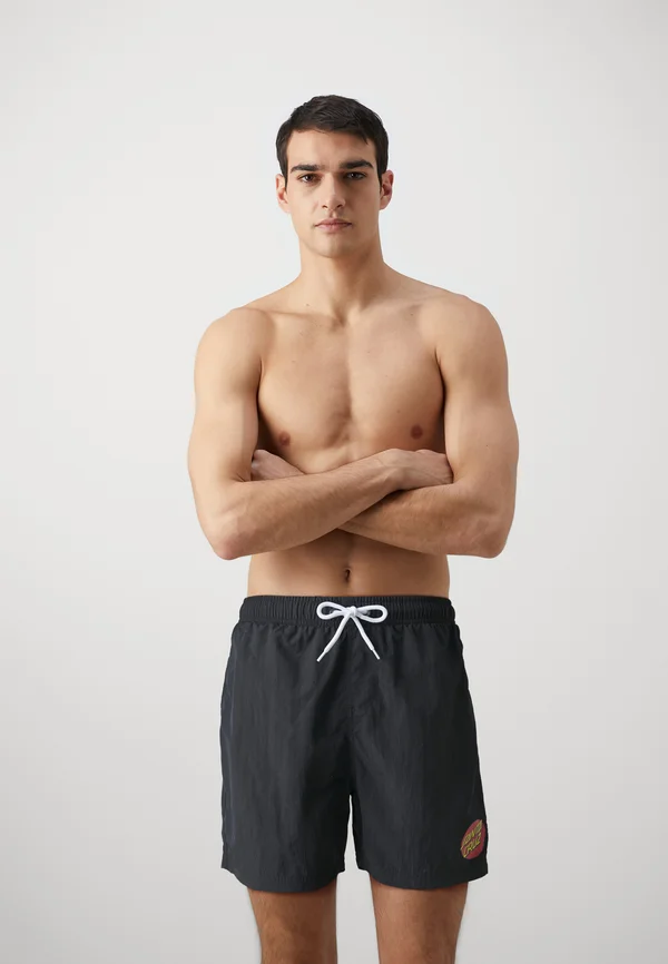 CLASSIC DOT - Swimming shorts - black