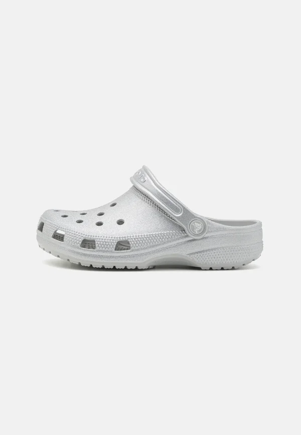CLASSIC GLITTER - Clogs - silver