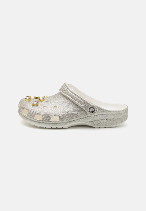 CLASSIC GLITTER UNISEX - Slippers - silver