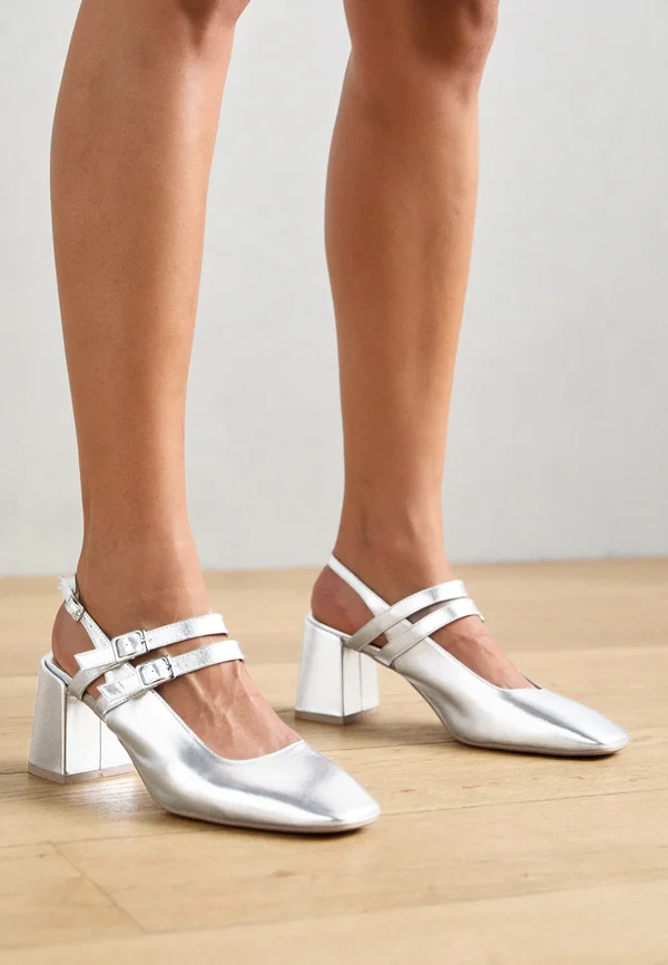 Classic heels - silver