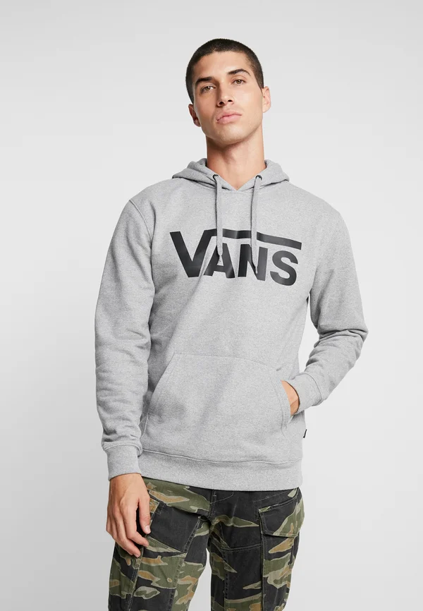 CLASSIC - Hoodie - cement heather/black