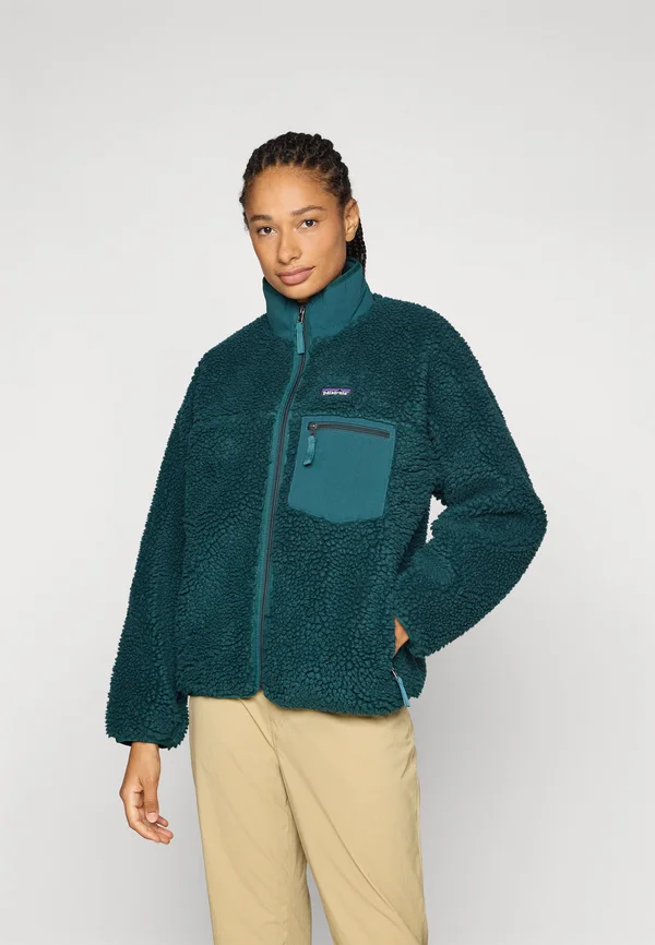 CLASSIC RETRO-X - Fleece jacket - cascade green