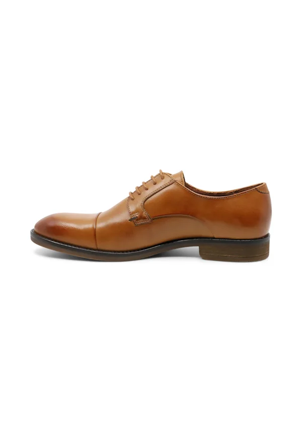 CLASSIC - Smart lace-ups - cognac