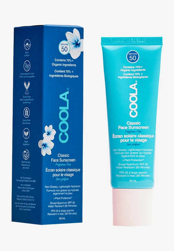 CLASSIC SPF 50FACE LOTION FRAGRANCE-FREE - Sun protection