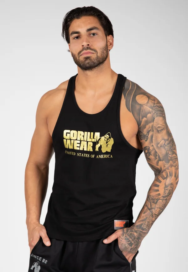 CLASSIC TANK - Top - gold-coloured
