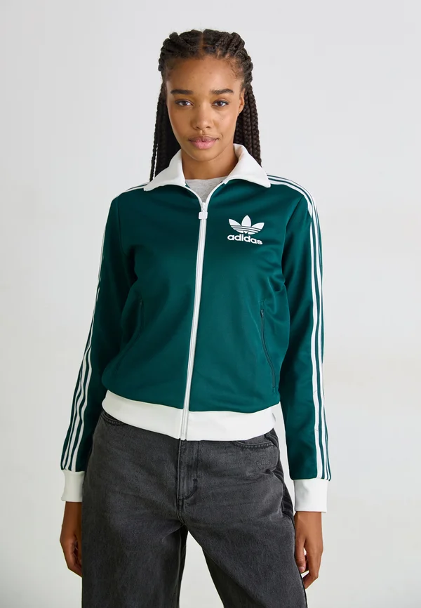 CLASSIC - Training jacket - aurora ivy/white