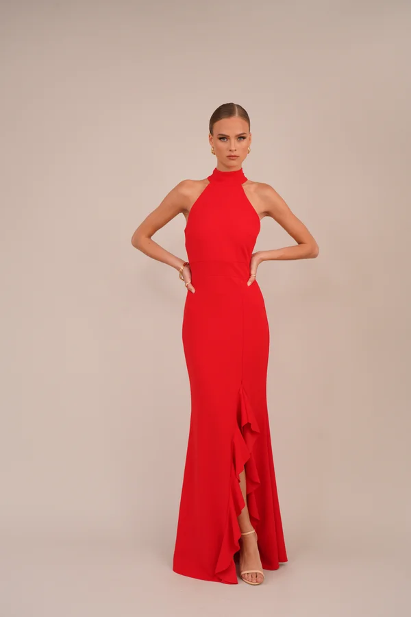 CLAUDINE - Occasion wear - red