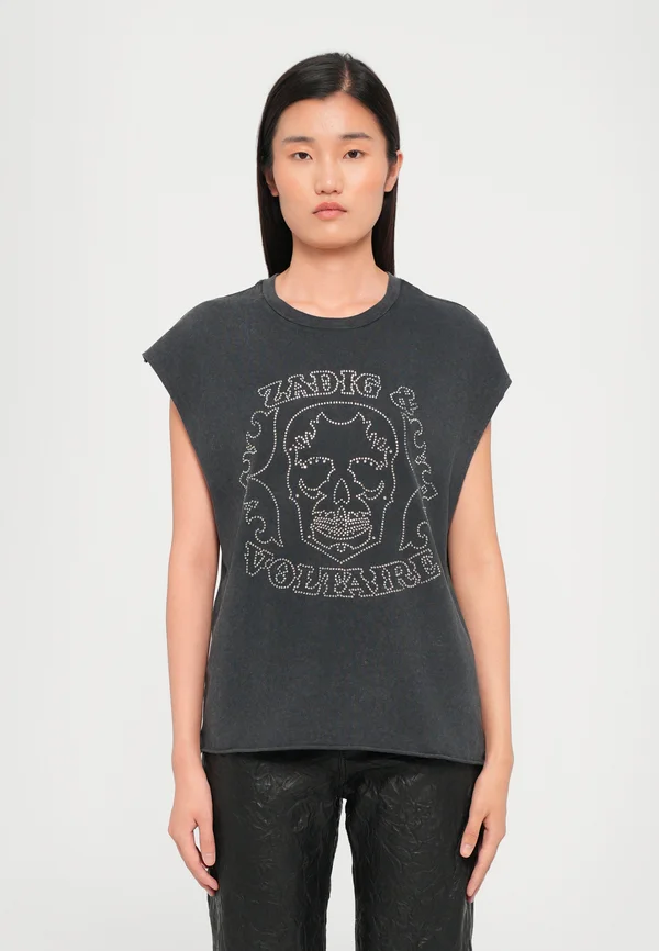 CLOE - Print T-shirt - black