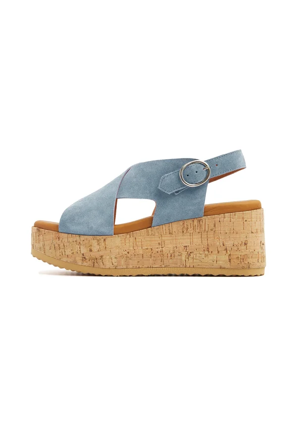 Clogs - blau