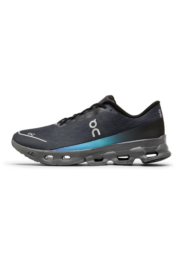 CLOUDSPARK - Road running shoes - black   blueberry