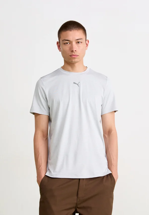 CLOUDSPUN TEE - Basic T-shirt - light gray heather