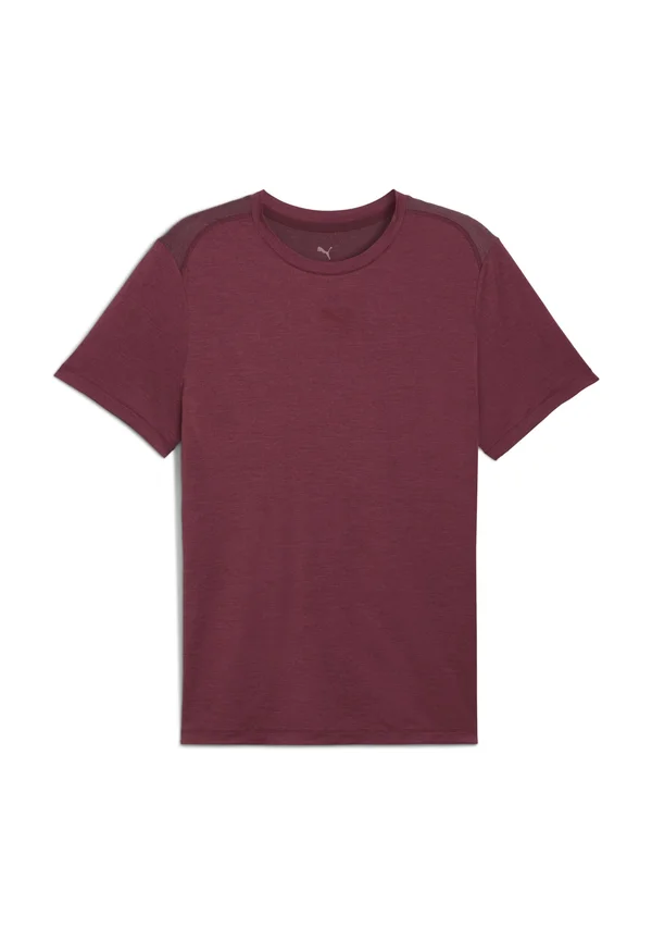 CLOUDSPUN TEE - Basic T-shirt - ruby shimmer heather