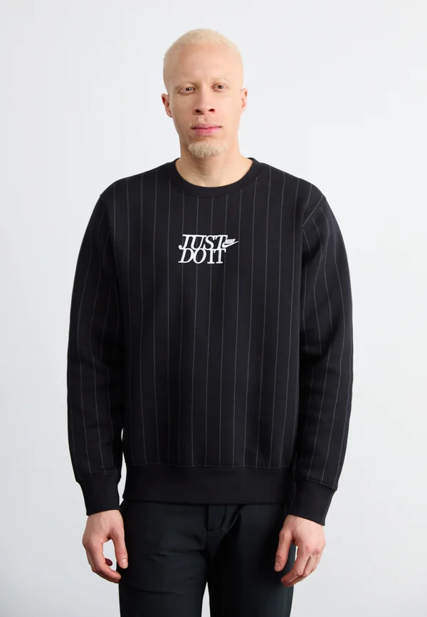 CLUB CREW - Sweatshirt - black/white