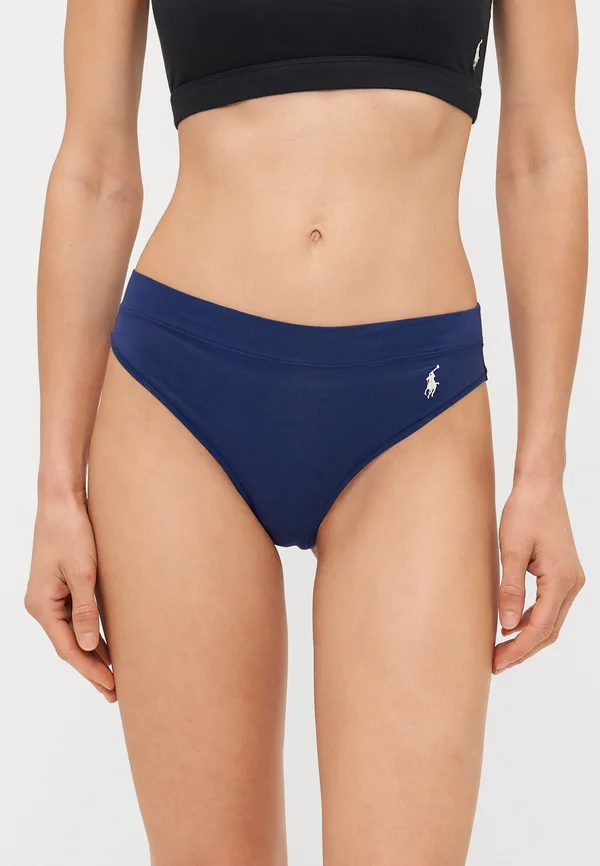 CLUB HIGH LEG BRIEF - Briefs - navy