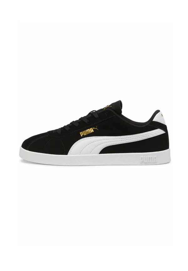 CLUB SNEAKERS - Trainers - black white gold