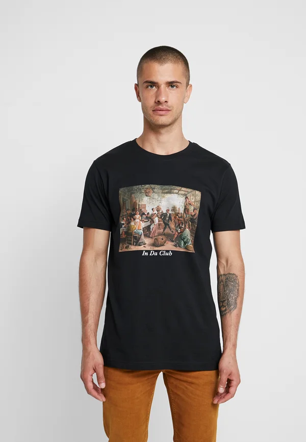 CLUB TEE - Print T-shirt - black